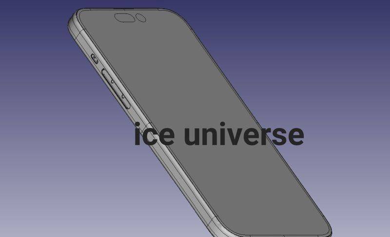 苹果手机铃声手机版
:苹果 iPhone 15 Pro Max 手机 CAD 渲染图曝光
